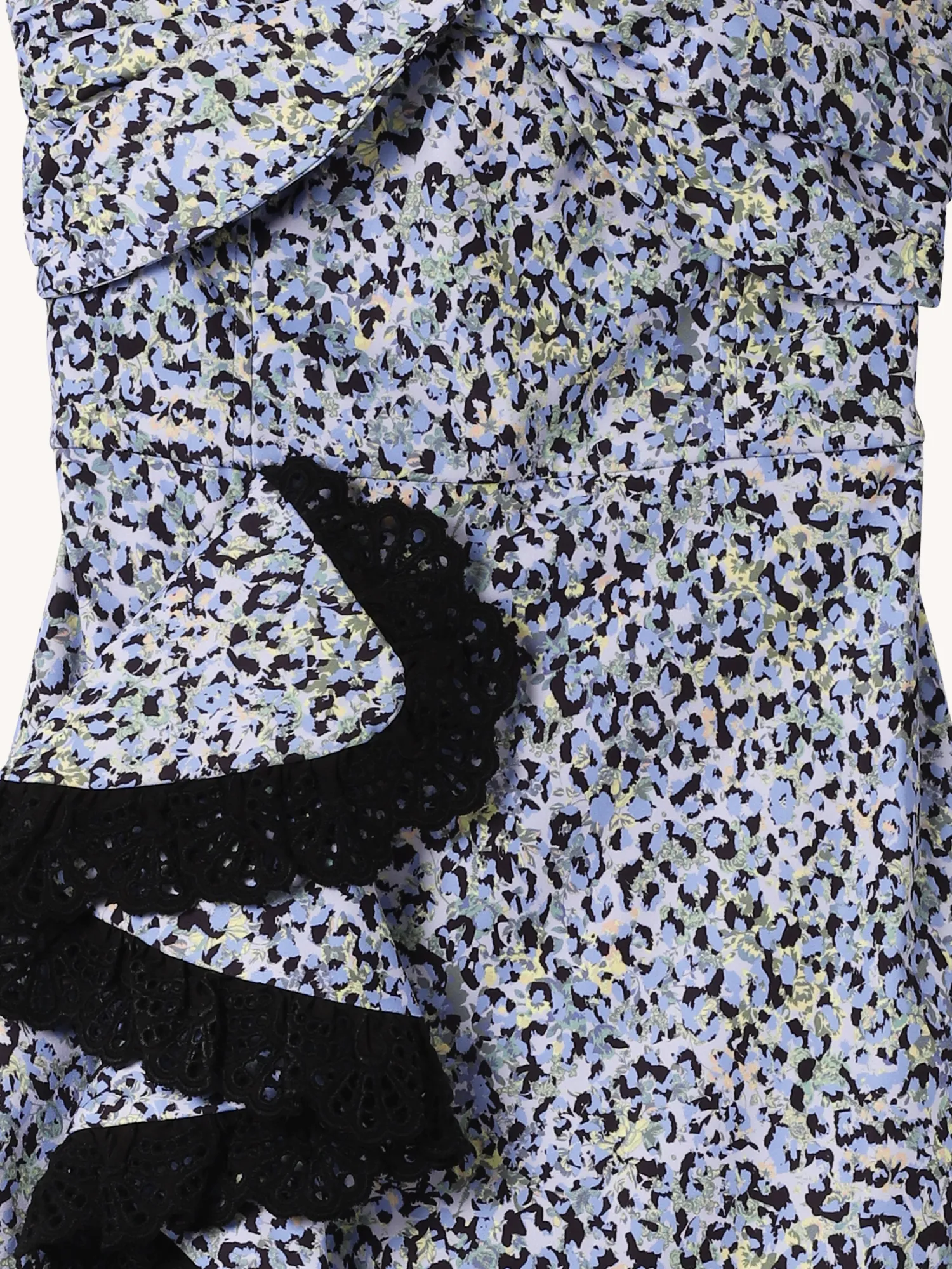 Tara Dress in Blue Floral