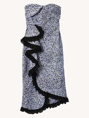 Tara Dress in Blue Floral