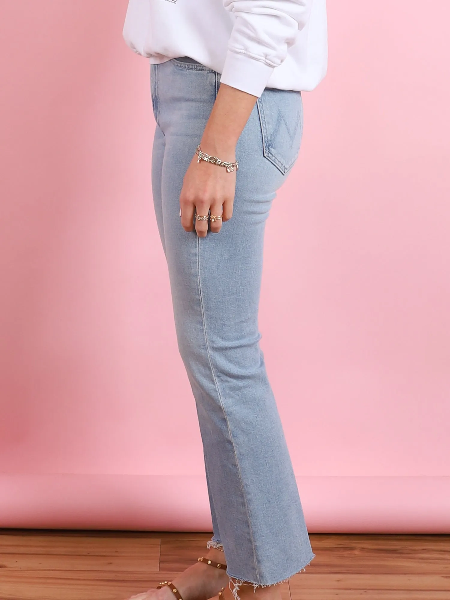 The Hustler Ankle Fray Jean