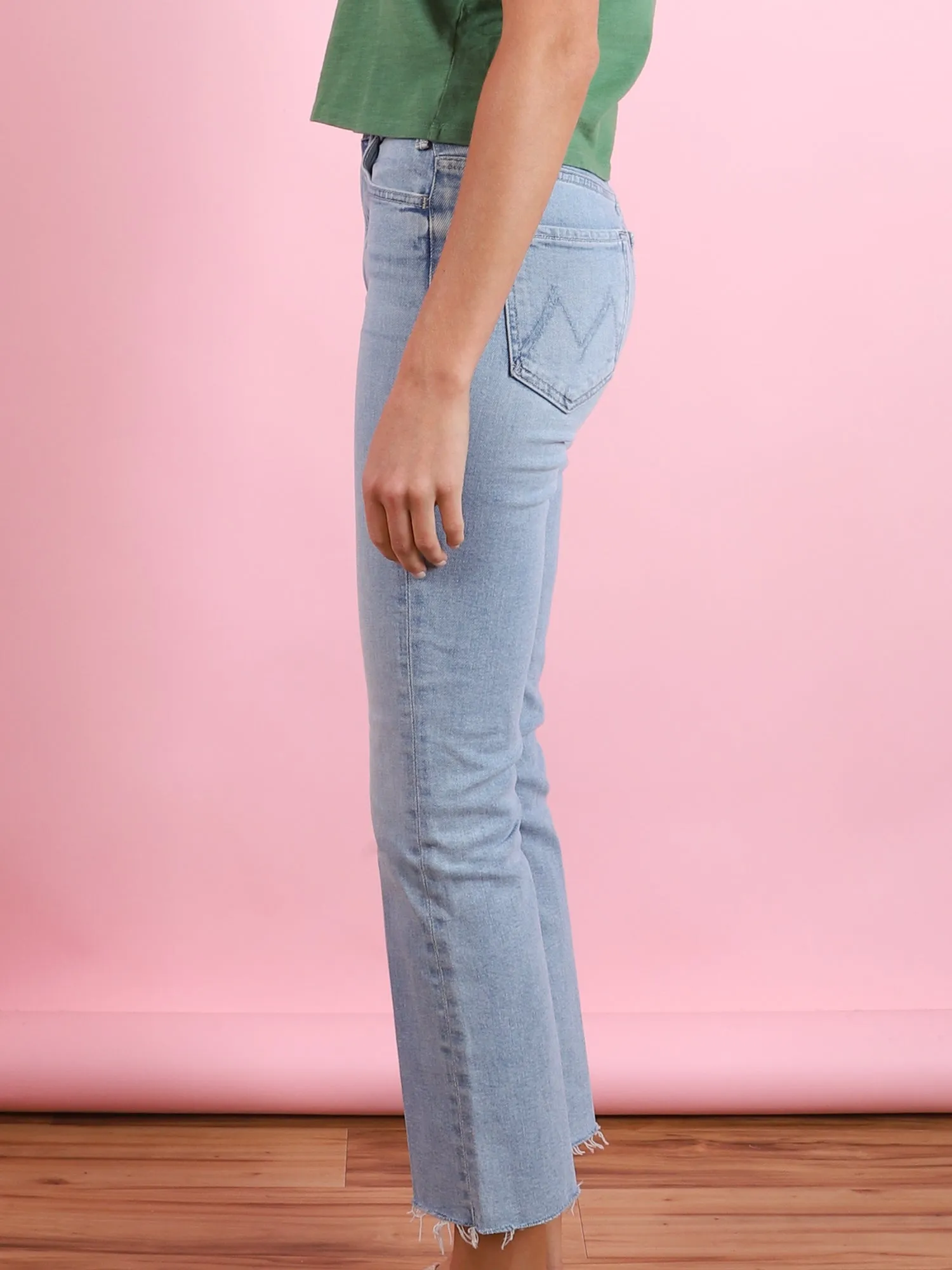 The Hustler Roller Fray Jean