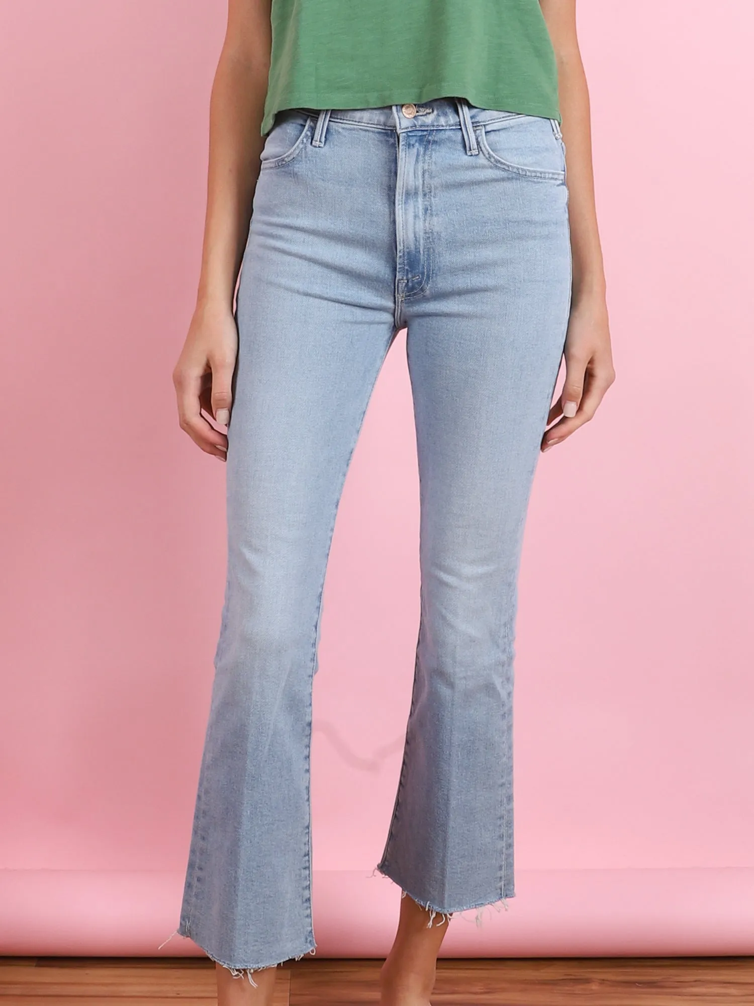 The Hustler Roller Fray Jean