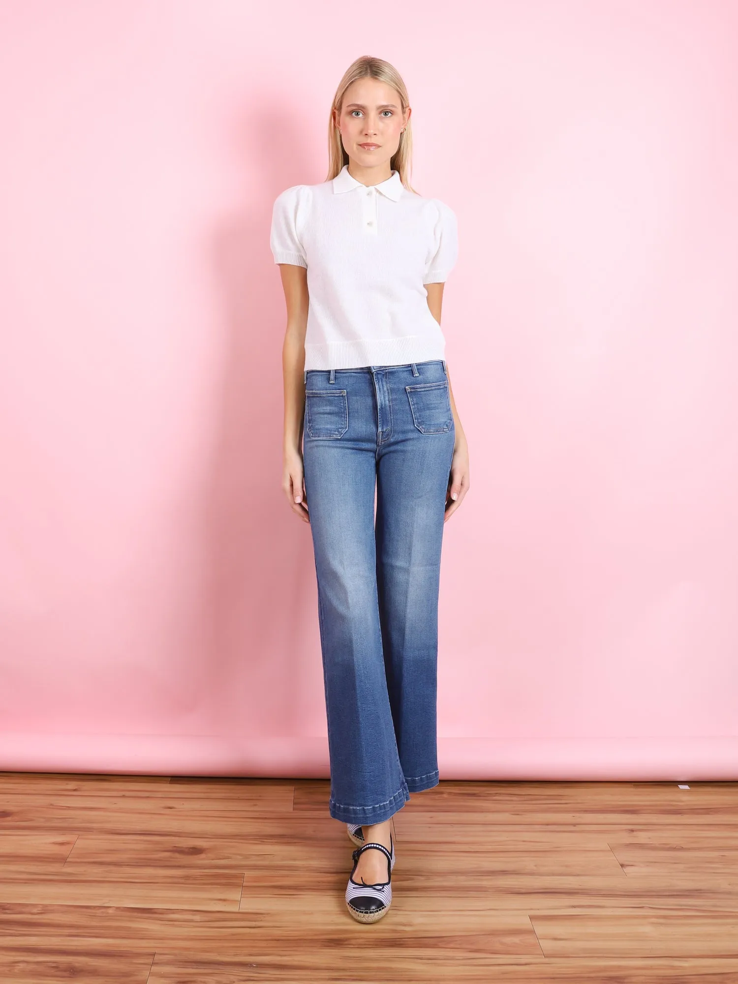 THE HUSTLER ROLLER  SNEAK PATCH POCKET JEAN