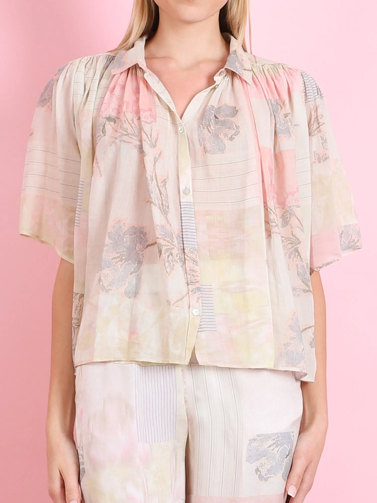 THE SACRED GARDEN BOHEMIAN SHIRT