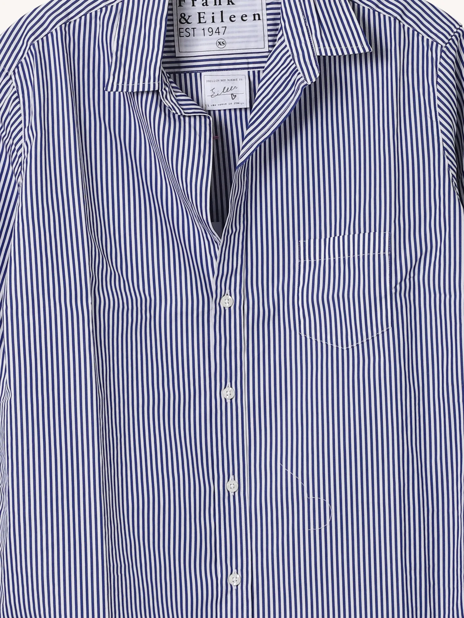 THIN STRIPE EILEEN SHIRT