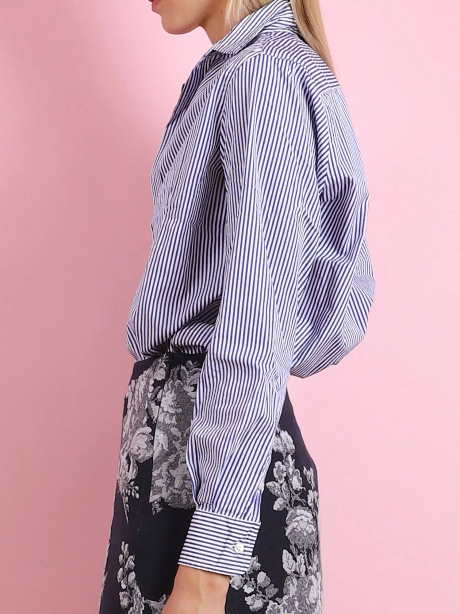 THIN STRIPE EILEEN SHIRT