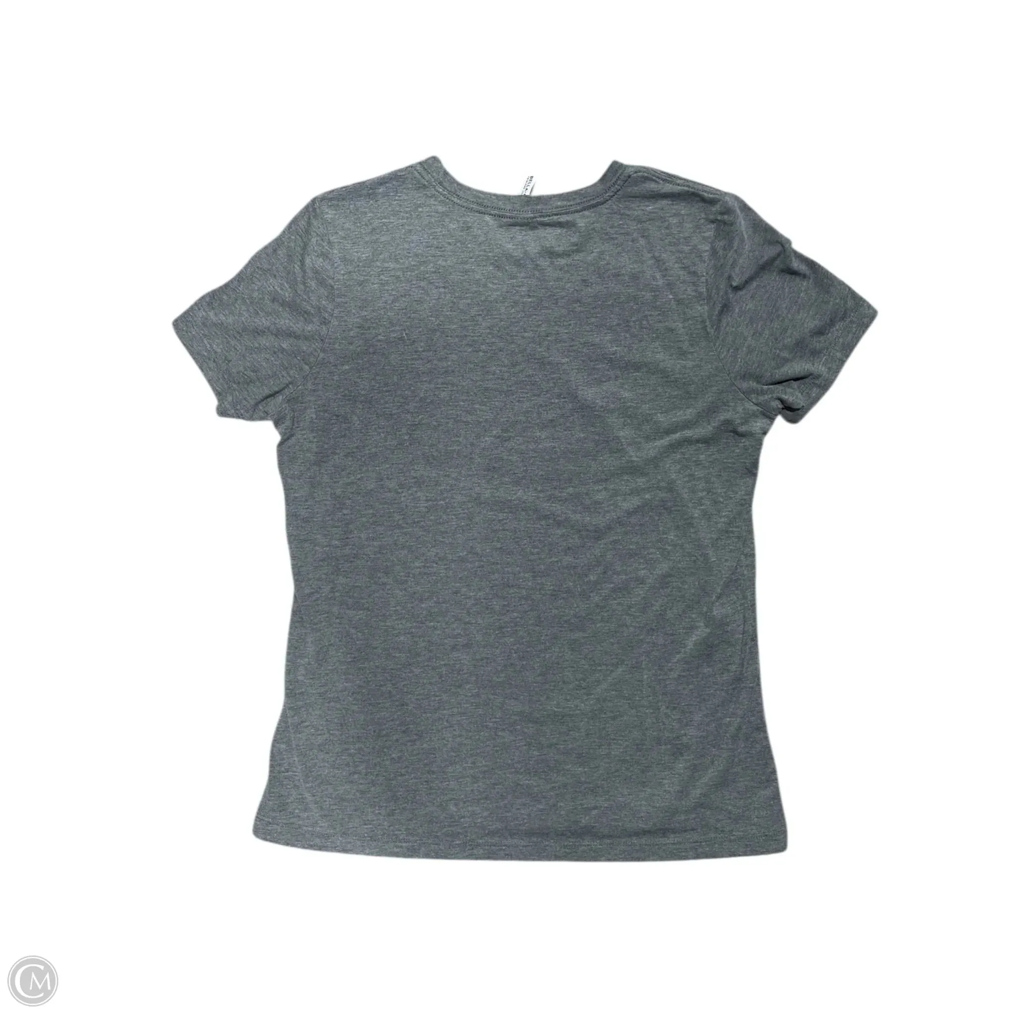 Top Short Sleeve By Bella   Canvas In Grey, Size: S