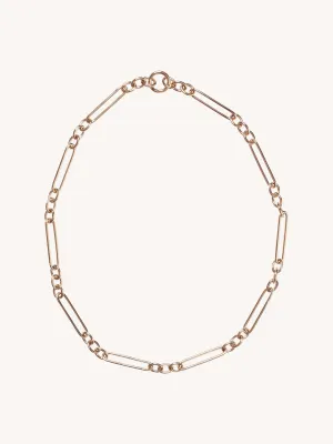 Trombone Link Chain Necklace