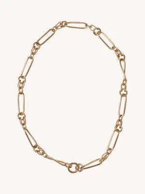 Twisted Chain Link Necklace