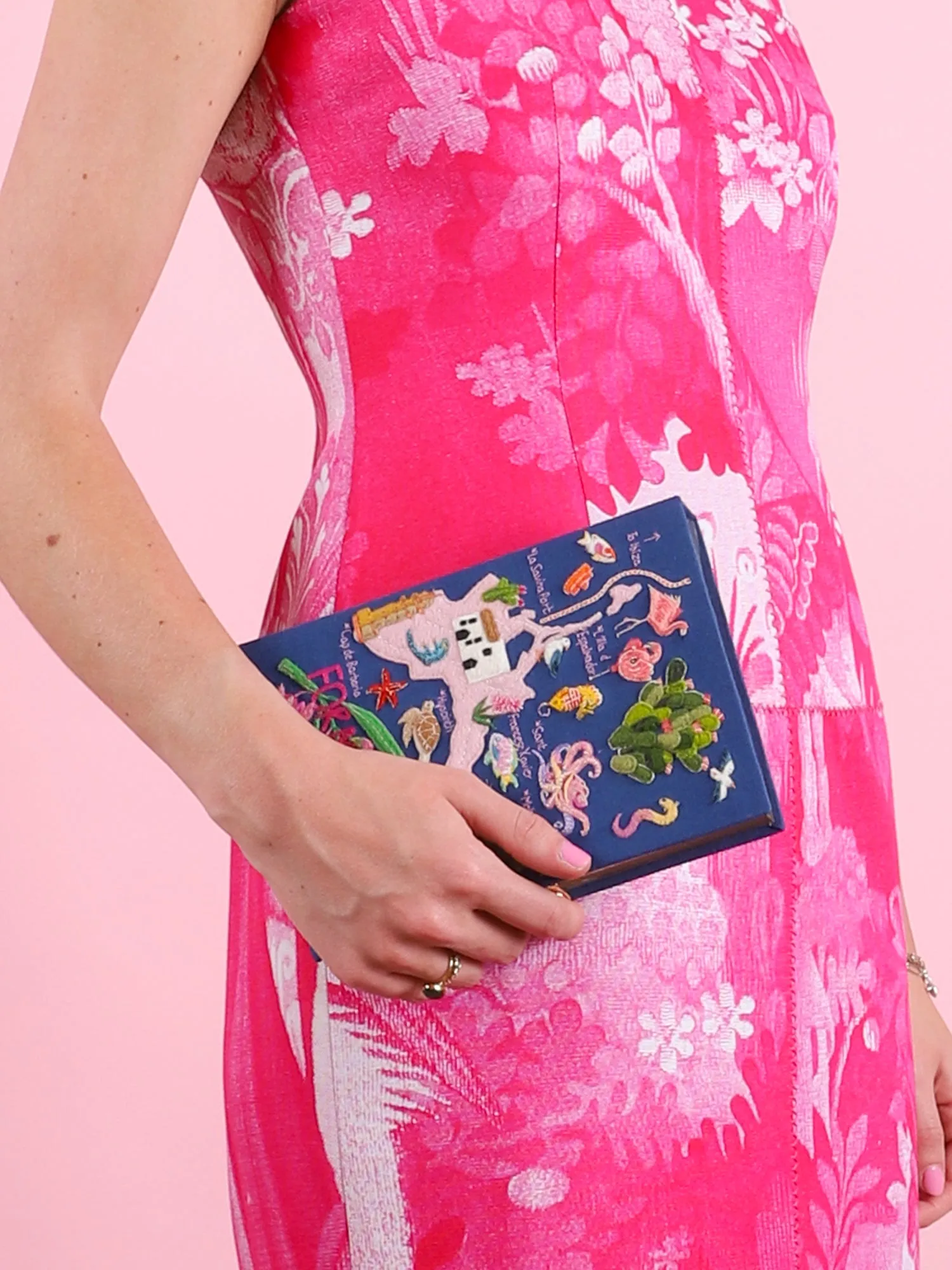 Voyages Book Clutch